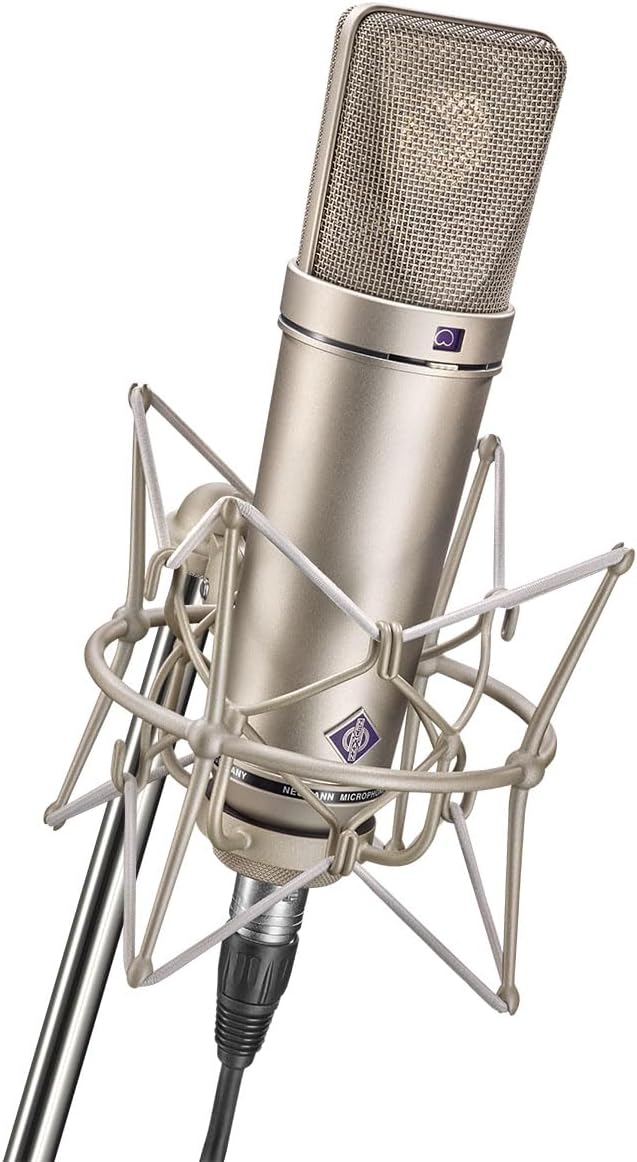 Neumann U 87 Ai Studio Set Large Diaphragm Condenser Microphone - Nickel