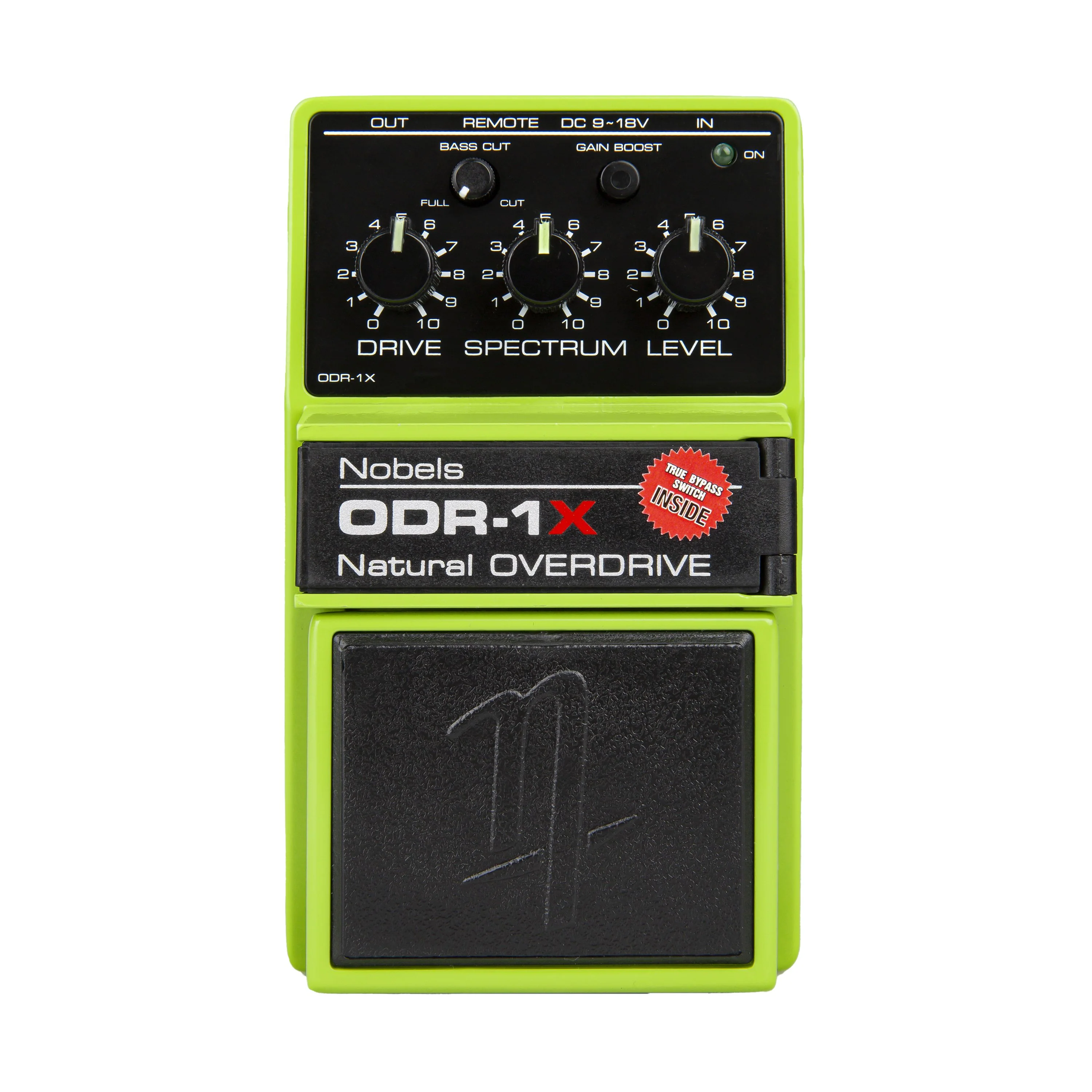 Nobels ODR-1 X Natural Overdrive Pedal with Bass Cut Switch & Gain Boost - Image 2
