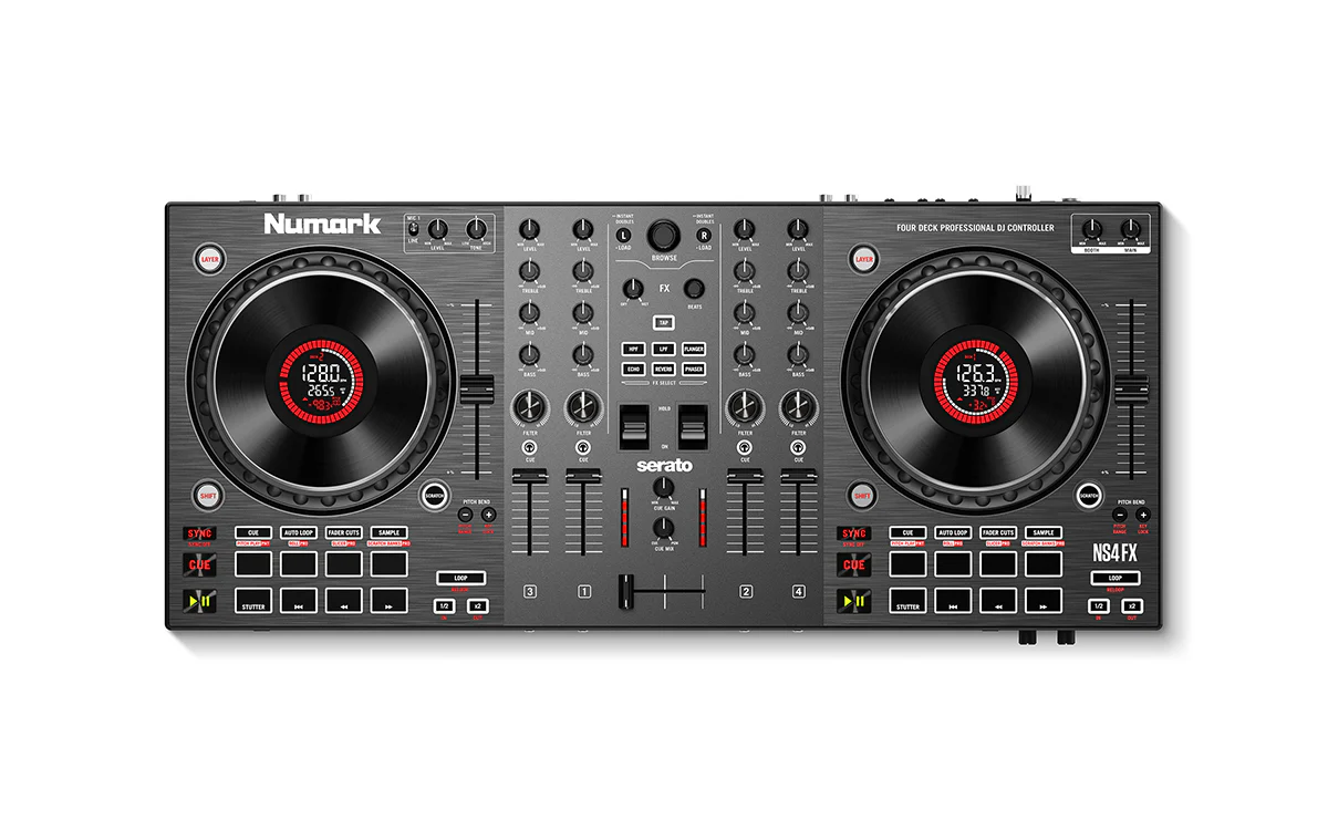 Numark NS4FX 4-Channel DJ Controller - Image 3