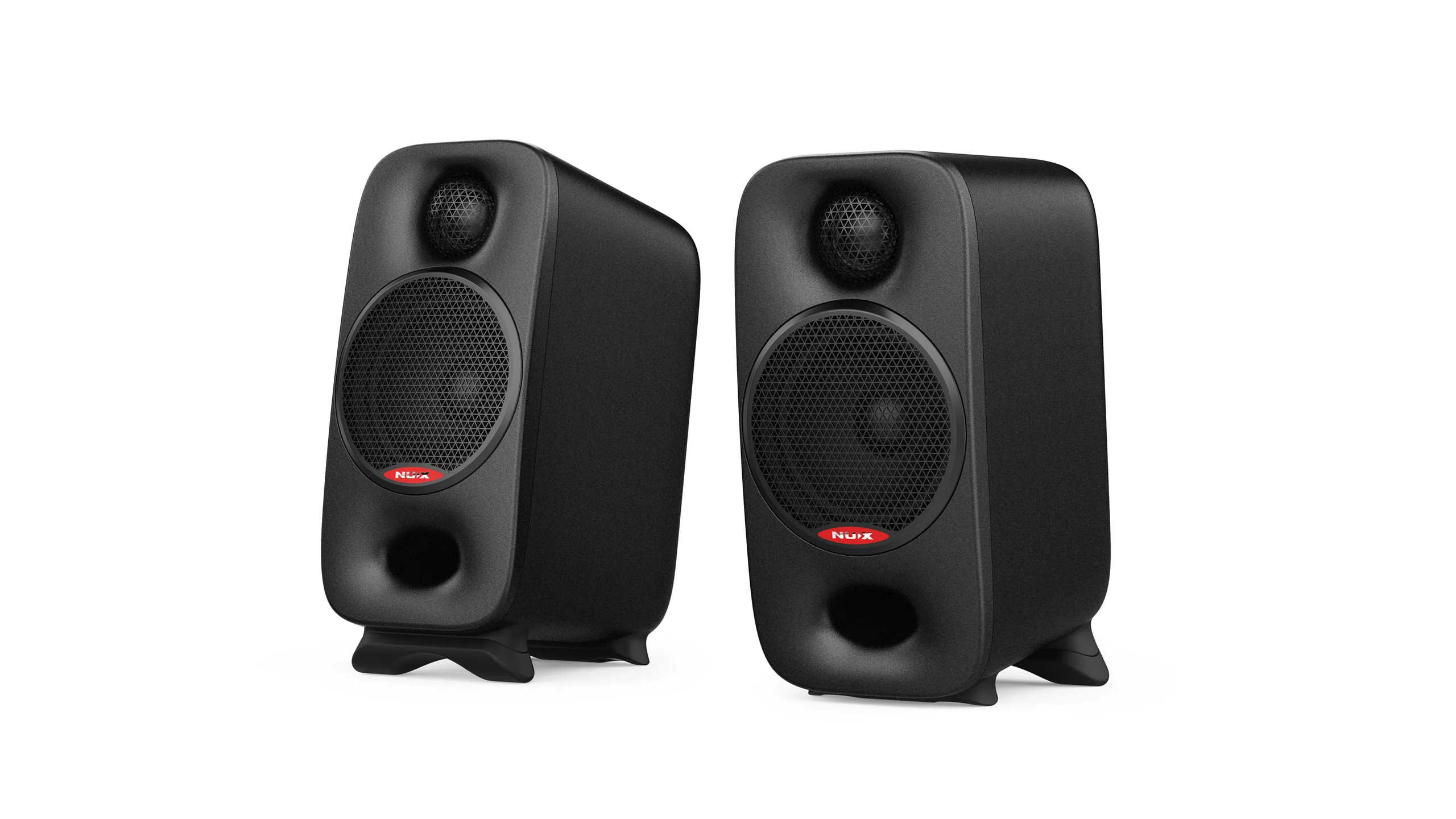 NUX AXON 3 90 Watt 2 Way Lightweight Bluetooth Powered Studio Monitor Speaker with Carrying Bag - Image 2