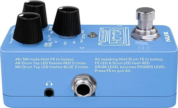 NUX HOOK NDL-3 Drum & Loop Mini Looper Electric Guitar Pedal - Image 5