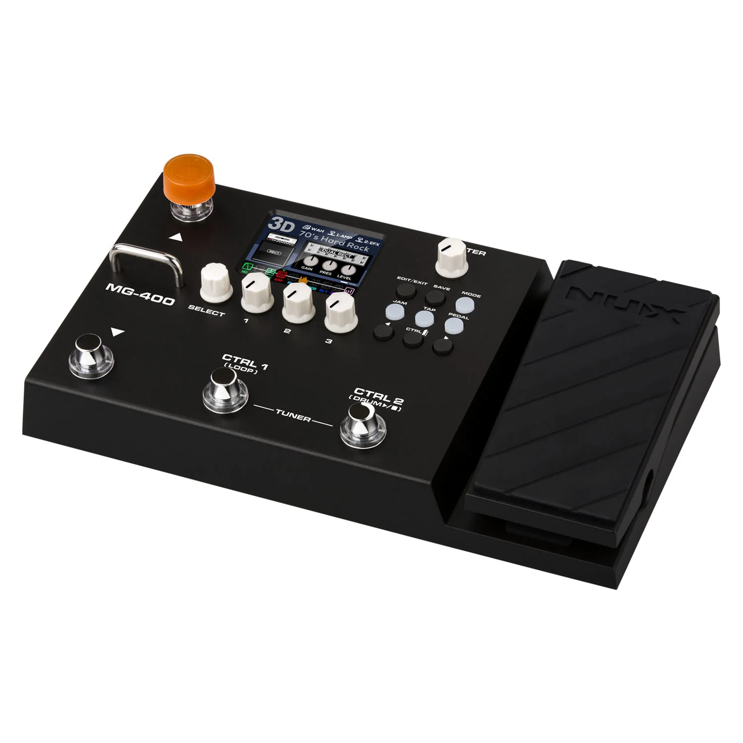 NUX MG400 Modeling Guitar & Bass Processor - Image 3