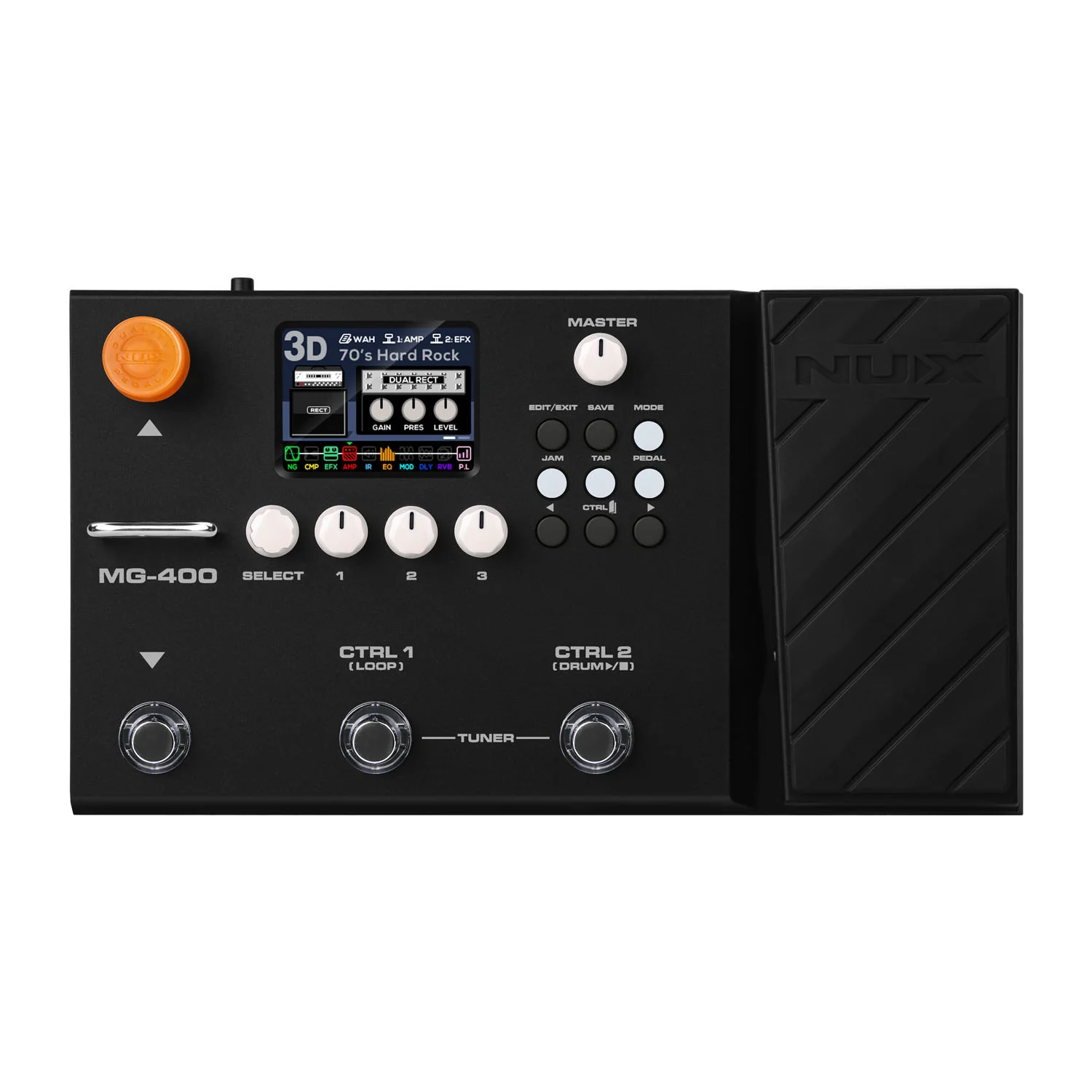 NUX MG400 Modeling Guitar & Bass Processor - Image 5