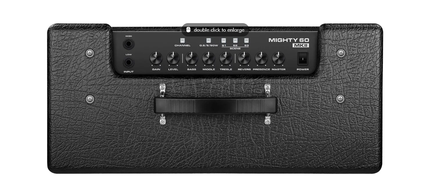 NUX Mighty 60 MKII 60-watt Modelling Guitar Amplifier - Image 4