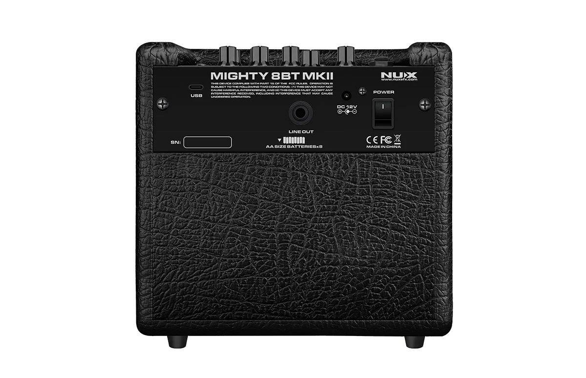 NUX Mighty 8BT MKII 8-watt Portable Electric Guitar Amplifier with Bluetooth - Image 3
