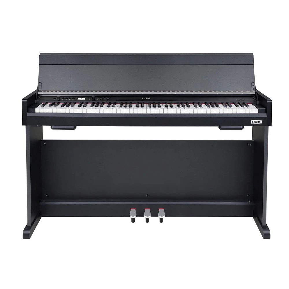 NUX NCK-330 88-Key Digital Piano with Piano Bench - Black - Image 2