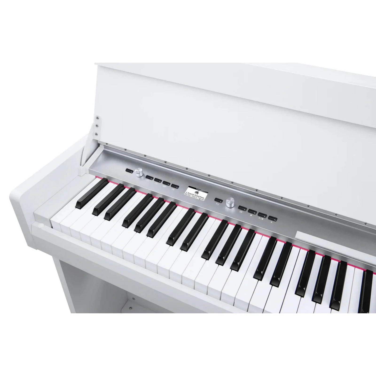 NUX NCK-330 88-Key Digital Piano with Piano Bench - White - Image 7
