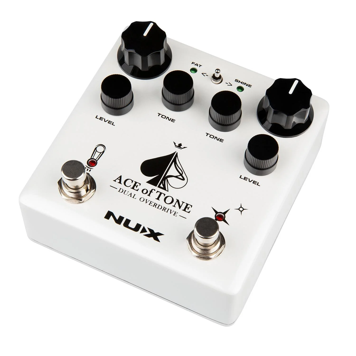 NUX NDO5 Ace of Tone Dual Overdrive Effects Pedal - Image 3