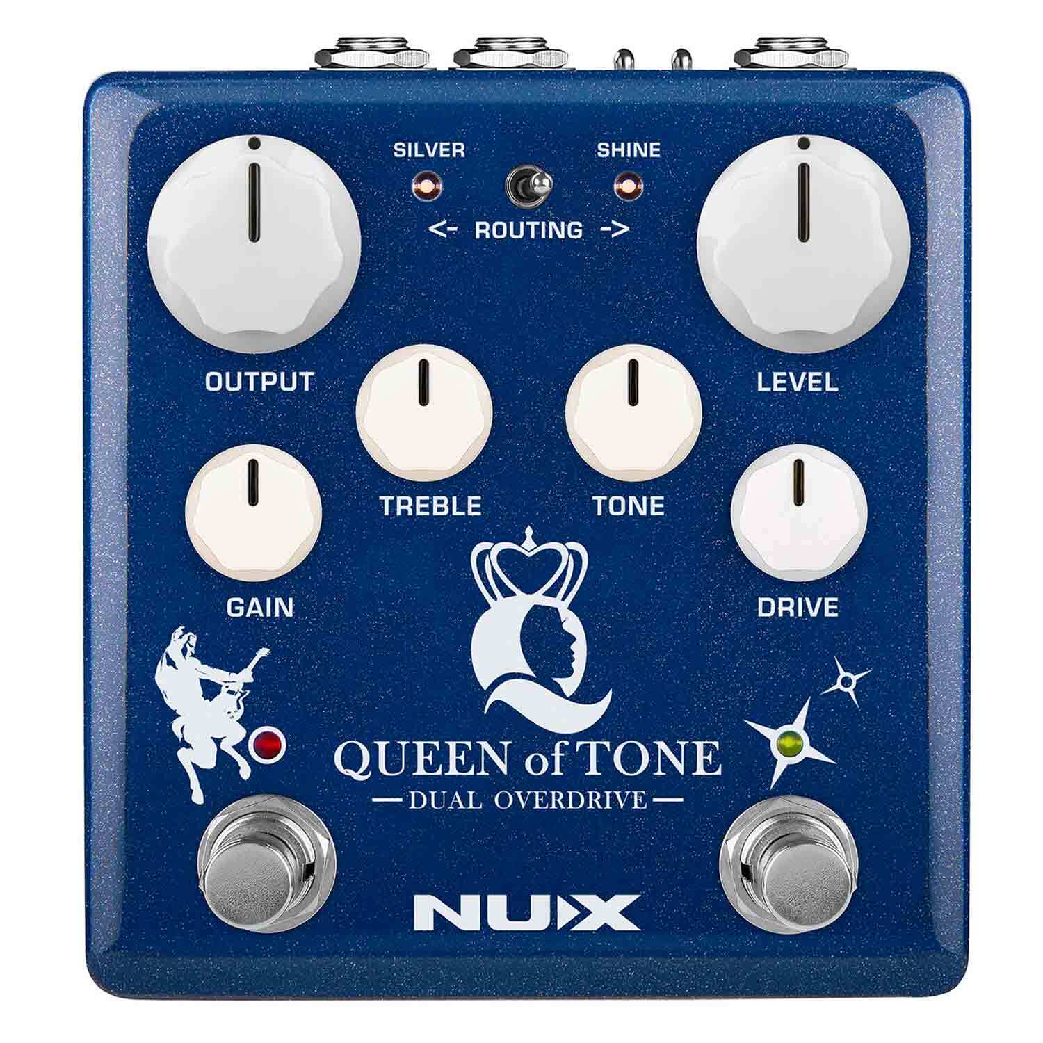 NUX NDO6 Queen of Tone Dual Overdrive Pedal - Image 2