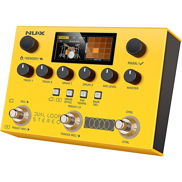 NUX NML-3DLS Dual Loop Stereo Guitar Pedal with Built In FX - Image 3