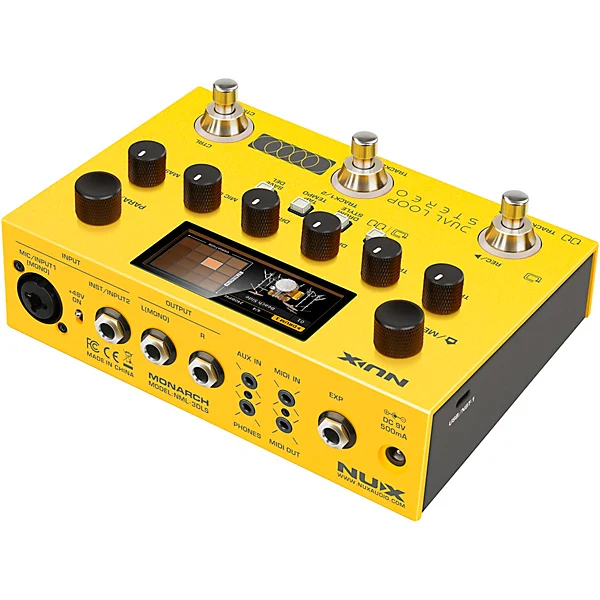 NUX NML-3DLS Dual Loop Stereo Guitar Pedal with Built In FX - Image 8
