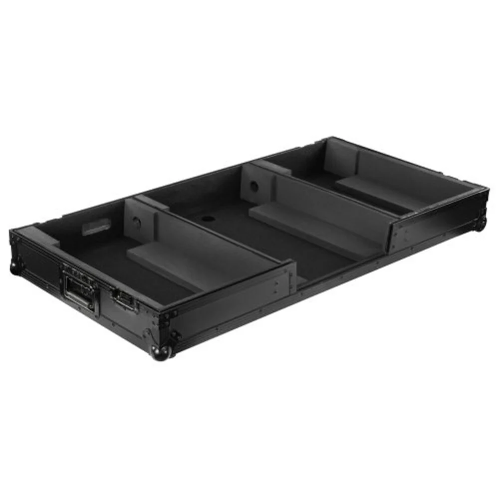 ODYSSEY FZDJMA9CDJWBL Black Label DJ Coffin Flight Case with Wheels for DJM-A9 and CDJ-3000 or Similar Size Gear - Image 4