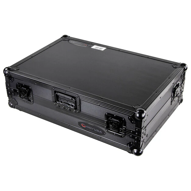 ODYSSEY FZGSPIXDJRR1BL Pioneer XDJ-RR Bottom 1U Rack Space Flight Case with Glide Platform - Image 4