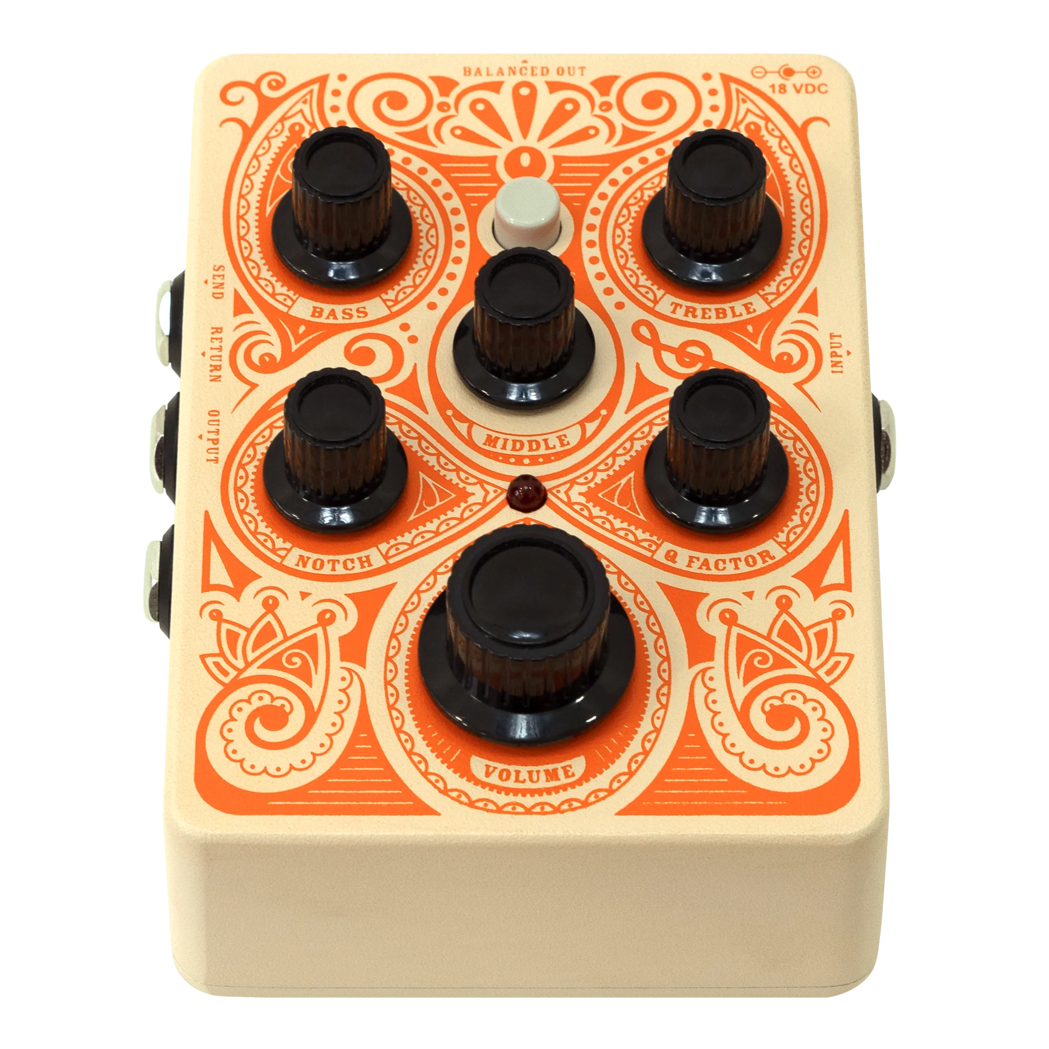 Orange Acoustic Guitar Preamp Pedal - Image 4
