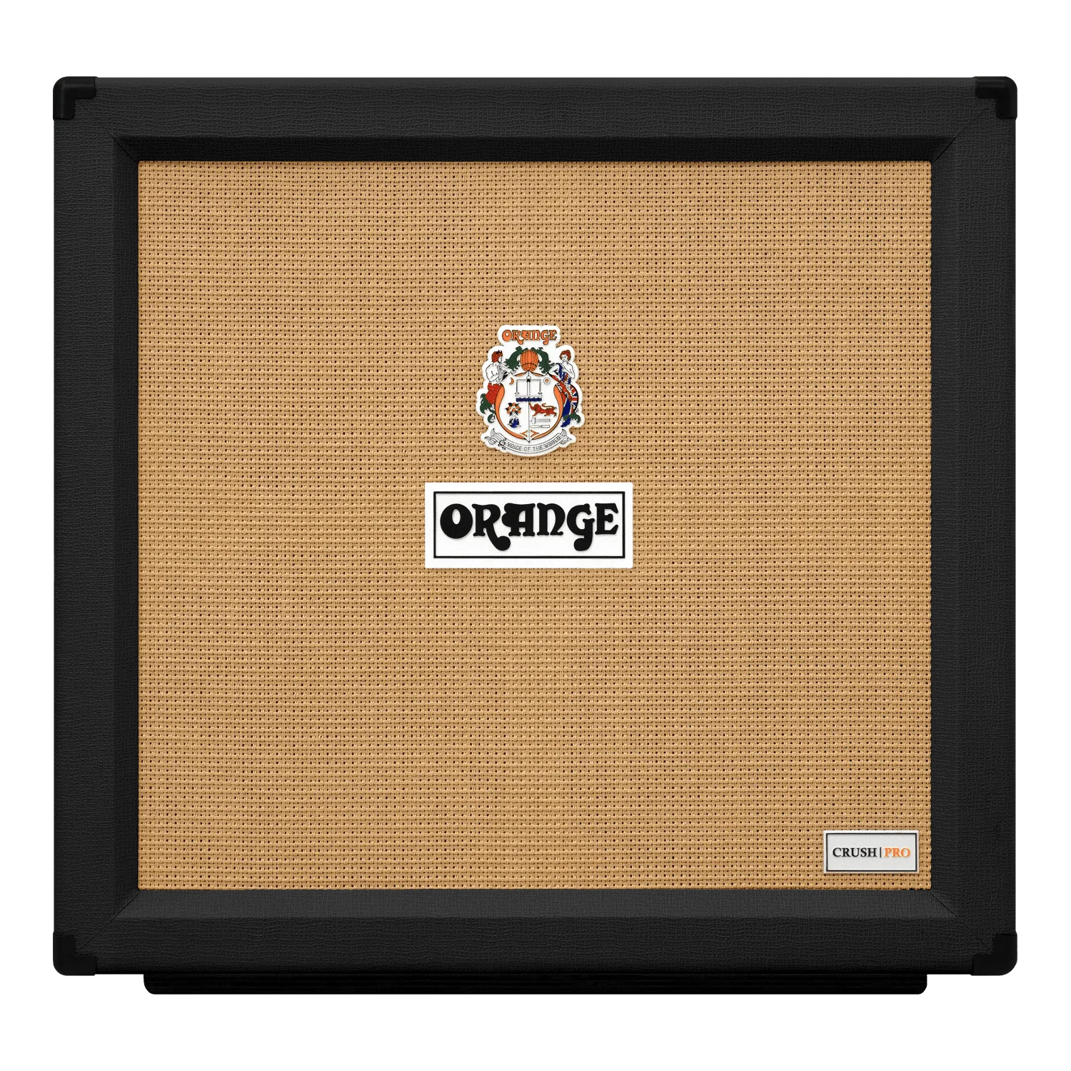 Orange Crush Pro 240-watt 4x12" Closed-back Speaker Cabinet - Black w/ Free Cover - Image 3