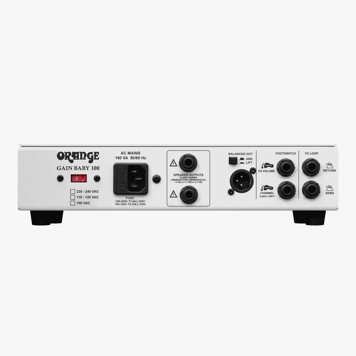 Orange Gain Baby 100-watt Amplifier Head - Image 3