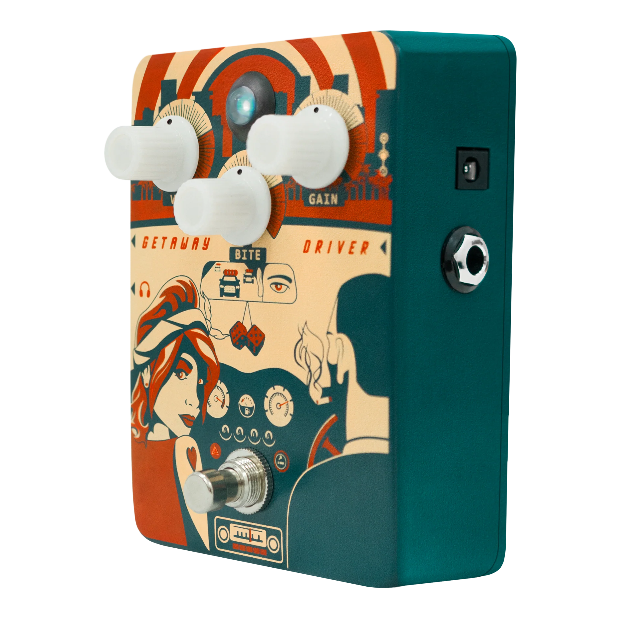 Orange Getaway Driver Overdrive Pedal - Image 3
