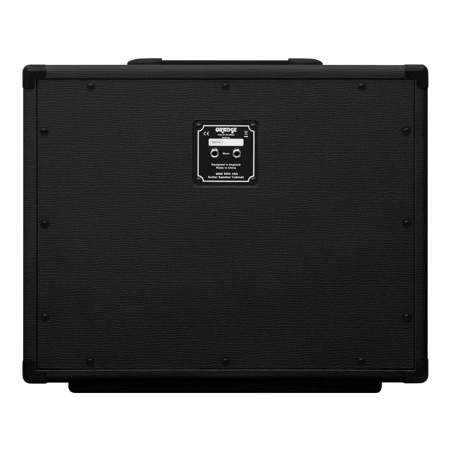Orange PPC112 60-watt 1x12 Celestion V30 Speaker Cabinet - Black w/ Free Cover - Image 6