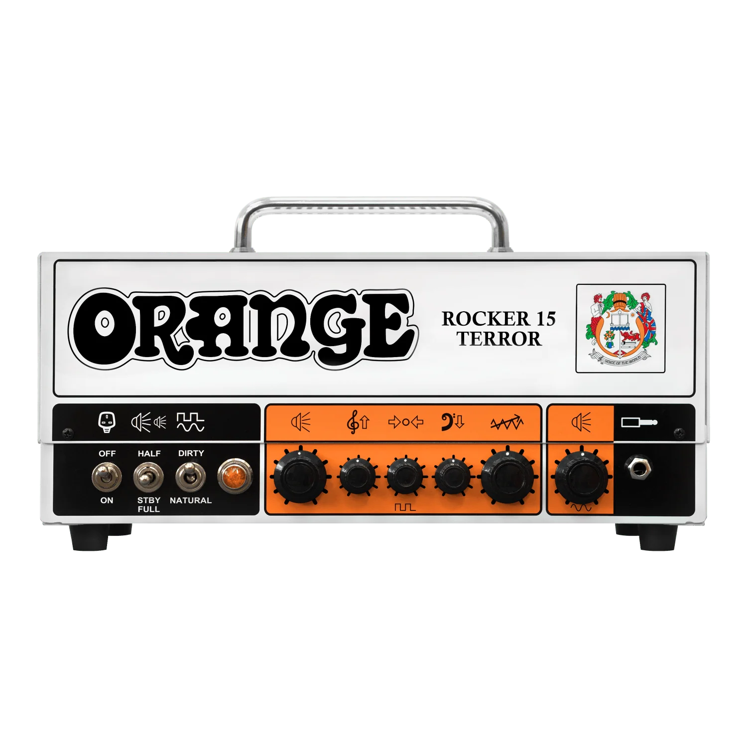 Orange Rocker 15 Terror 15-watt 2-channel Tube Head - Image 3