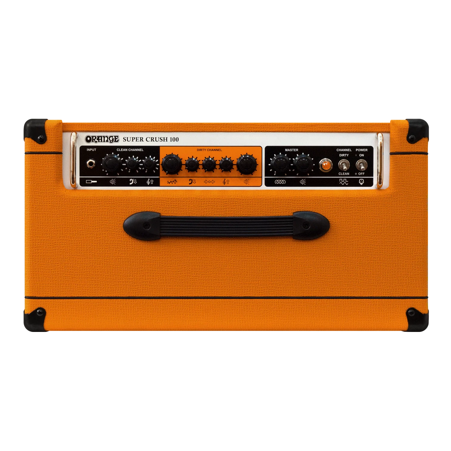 Orange Super Crush 100 - 100-watt Solid-state 1 x 12" Combo - Orange - Image 4