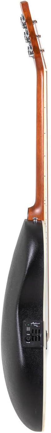 Ovation Applause AB28-5S Super Shallow Acoustic-electric Guitar - Black Satin - Image 3