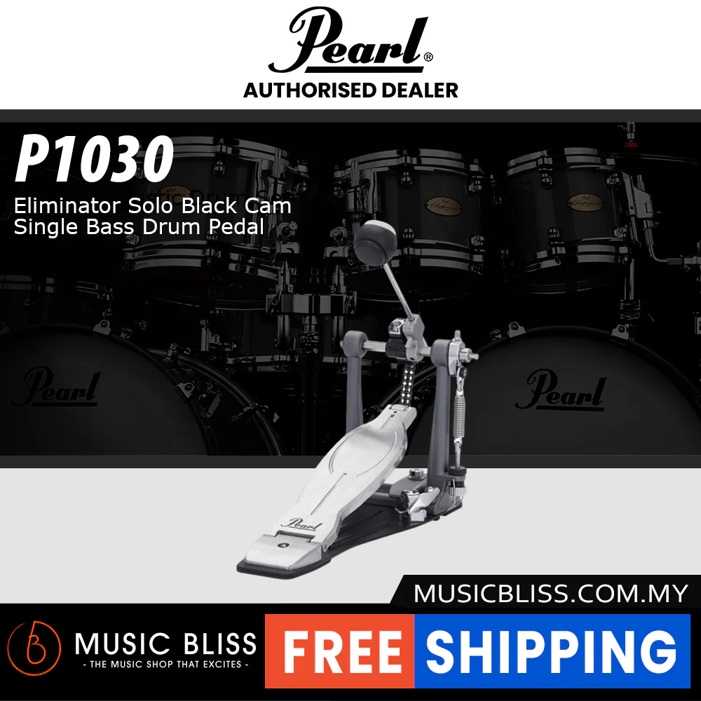 Pearl Eliminator Solo Black Cam Single Bass Drum Pedal