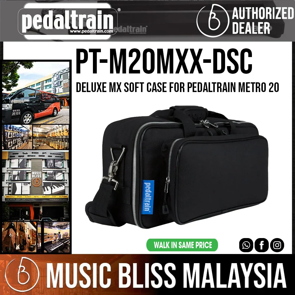 Pedaltrain Deluxe MX Soft Case for Pedaltrain Metro 20