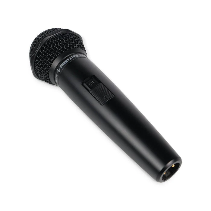Phenyx Pro PM-25S Cardioid Dynamic Microphone with Switch (with cable and pouch) - Image 4
