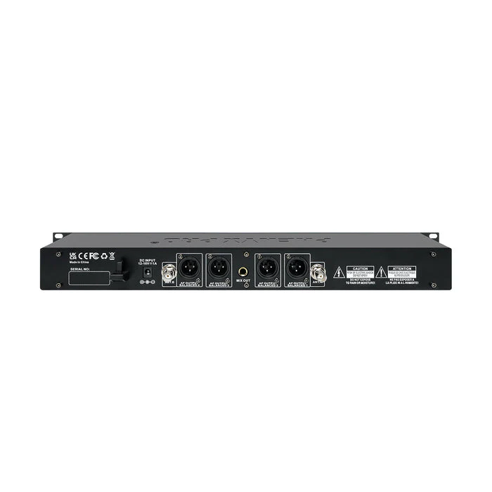 Phenyx Pro PTC-4 Wireless Conference Microphone System 4x50 UHF Frequencies Auto Scan 4 Gooseneck Mics - Image 5