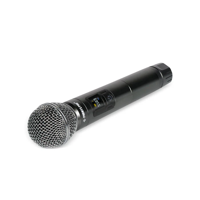 Phenyx Pro PTU-5200-4H Quad UHF Wireless Microphone System, 4 Cordless Mics, 4x25 UHF Adjustable Frequencies, 200ft Range, Dynamic Microphones for Singing, Karaoke, Church, DJ - Image 6