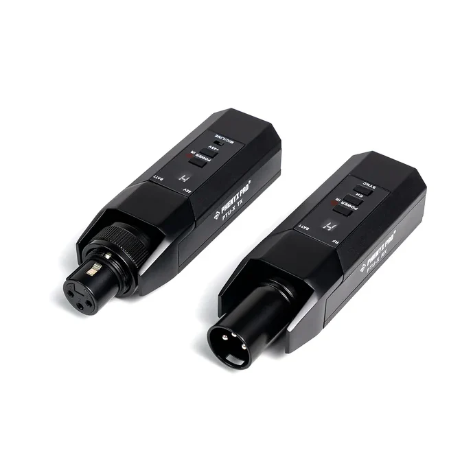 Phenyx Pro PTU-X Plug-on XLR Wireless Transmitter Receiver System w/ 16 UHF Frequencies - Image 4