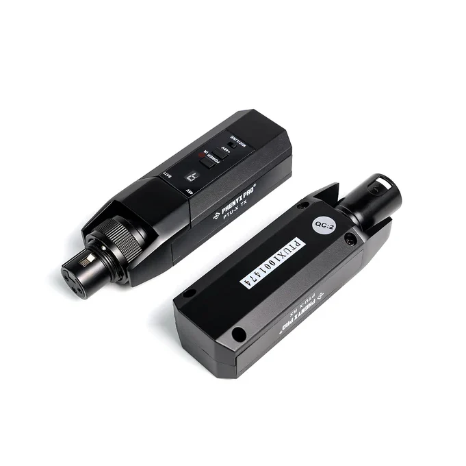 Phenyx Pro PTU-X Plug-on XLR Wireless Transmitter Receiver System w/ 16 UHF Frequencies - Image 5