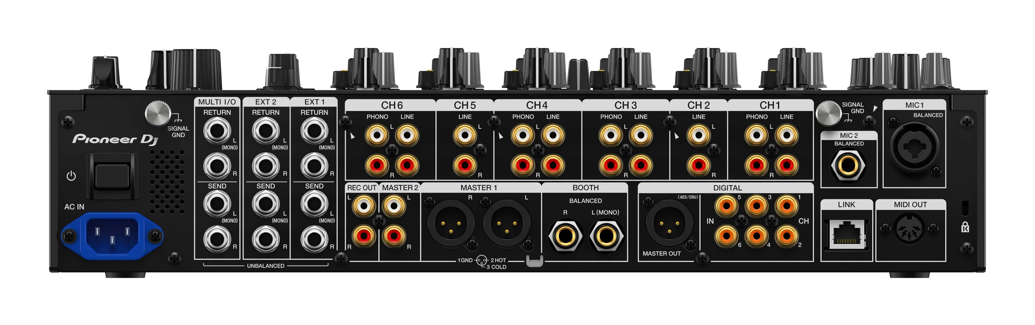 Pioneer DJ DJM-V10 6-channel DJ Mixer - Image 4