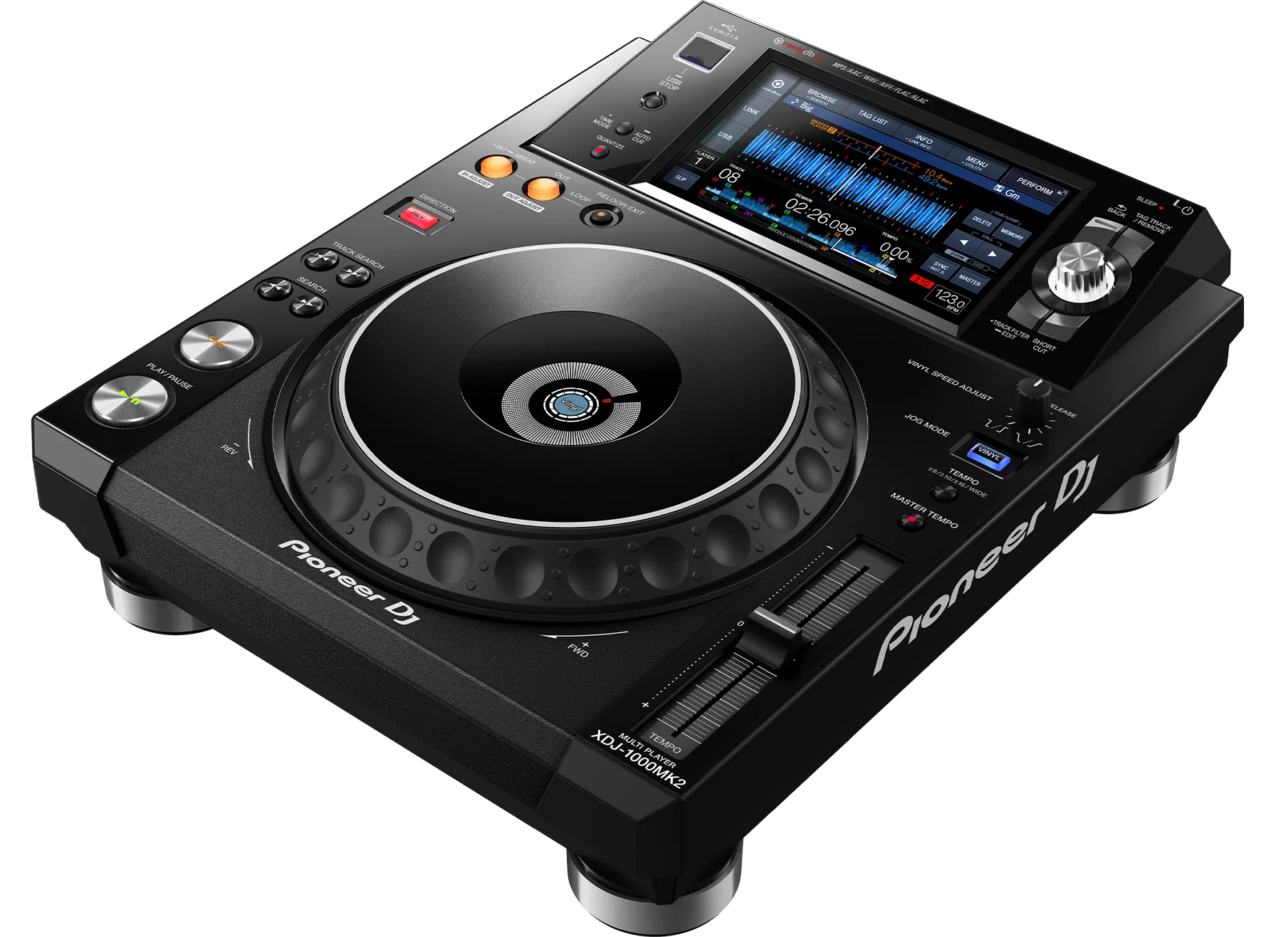 Pioneer DJ XDJ-1000MK2 Digital Rekordbox DJ Deck - Image 4