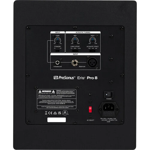 PreSonus Eris Pro 8 8-inch Powered Studio Monitor - Image 5