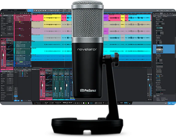 PreSonus Revelator USB-C Microphone with StudioLive Voice Effects Processing - Image 5