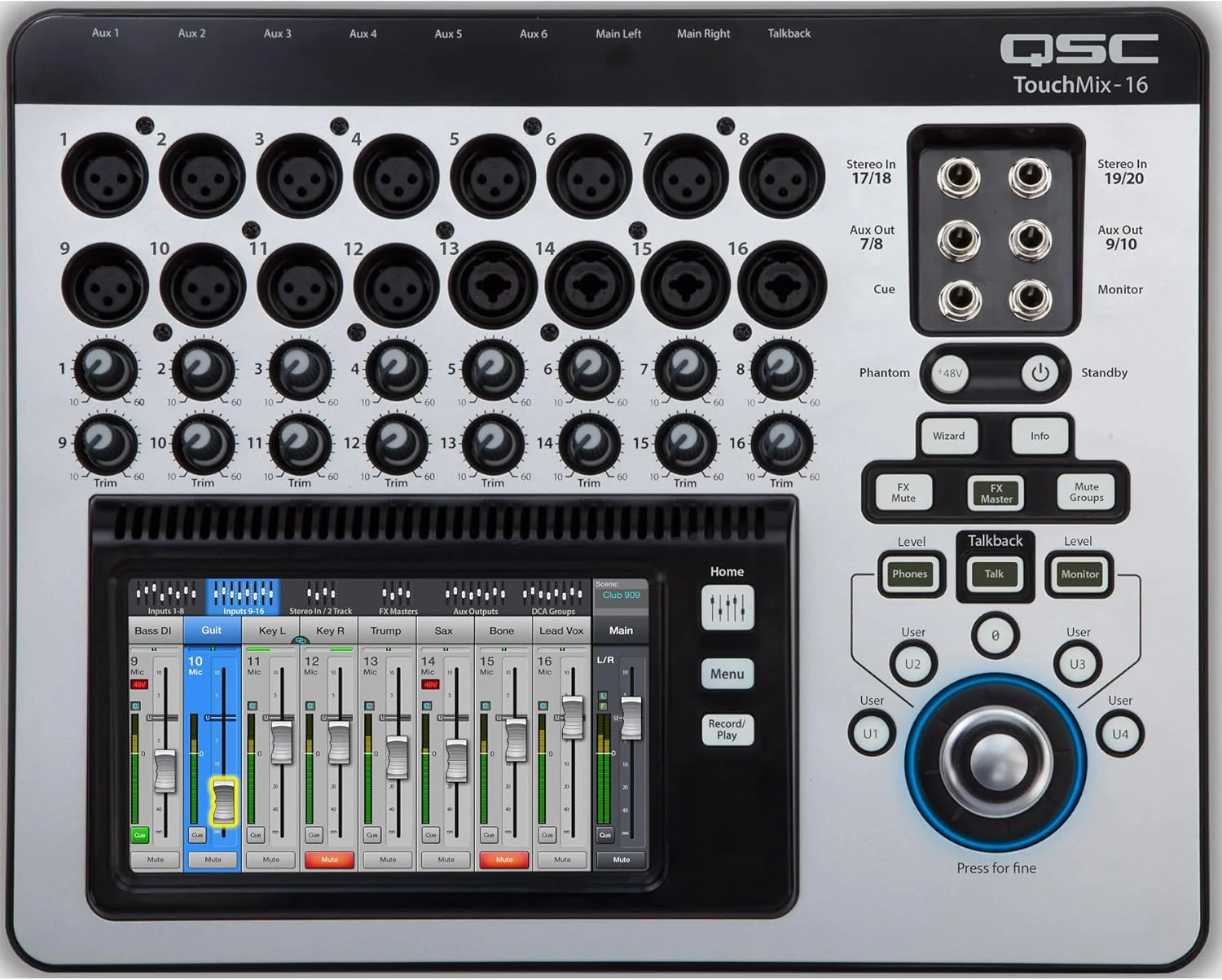 QSC TouchMix-16 Compact Digital Mixer with Touchscreen - Image 4