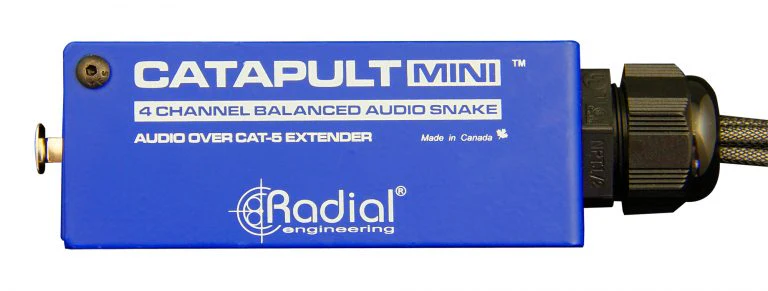 Radial Engineering Catapult Mini RX Cat 5/6 Audio Snake Module with Male XLR Connectors - Image 3