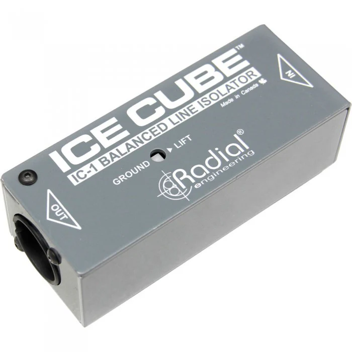 Radial Engineering IceCube IC-1 Balanced Line Isolator and Hum Eliminator - Image 2