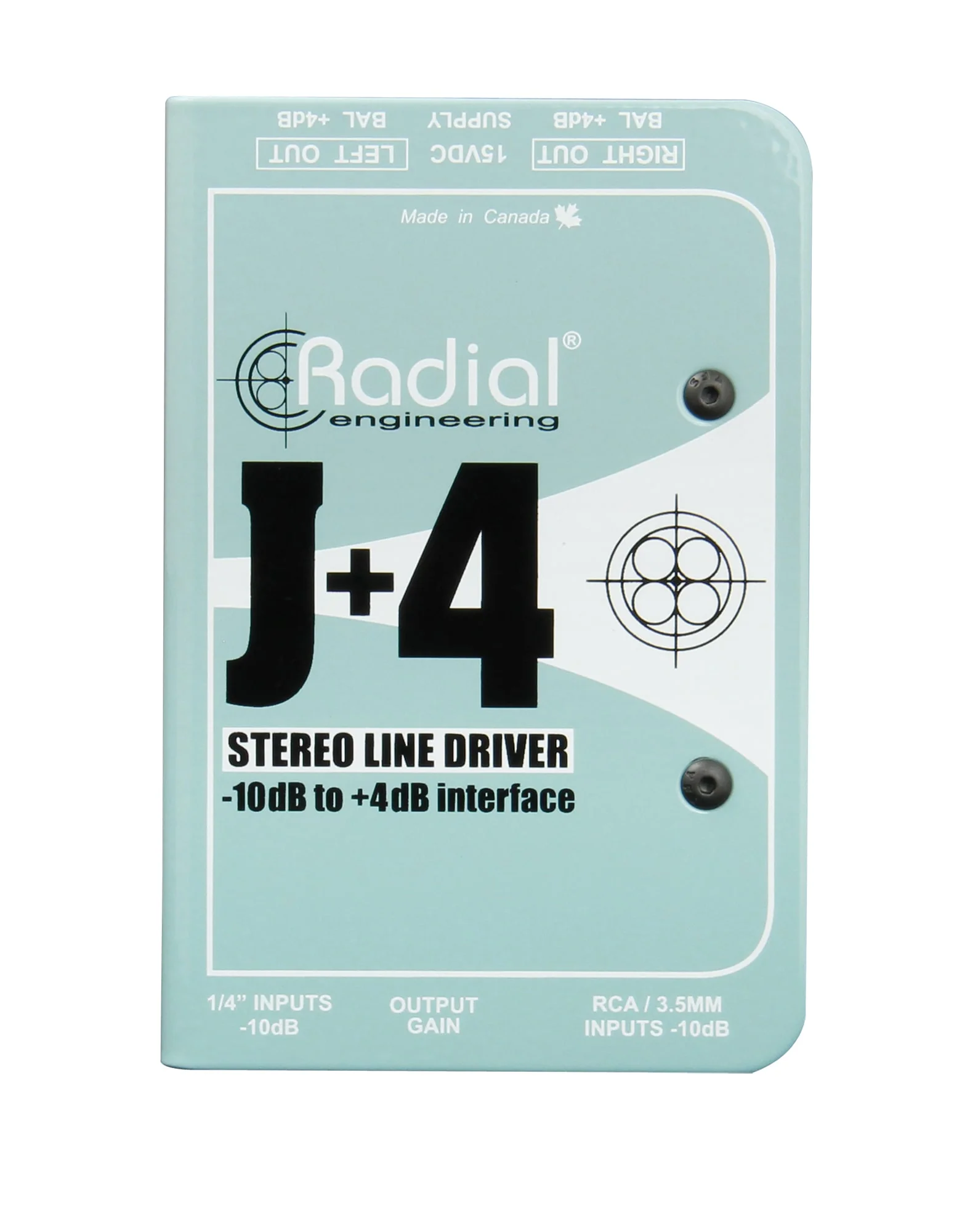 Radial Engineering J+4 2-channel Signal Level Driver - Image 2