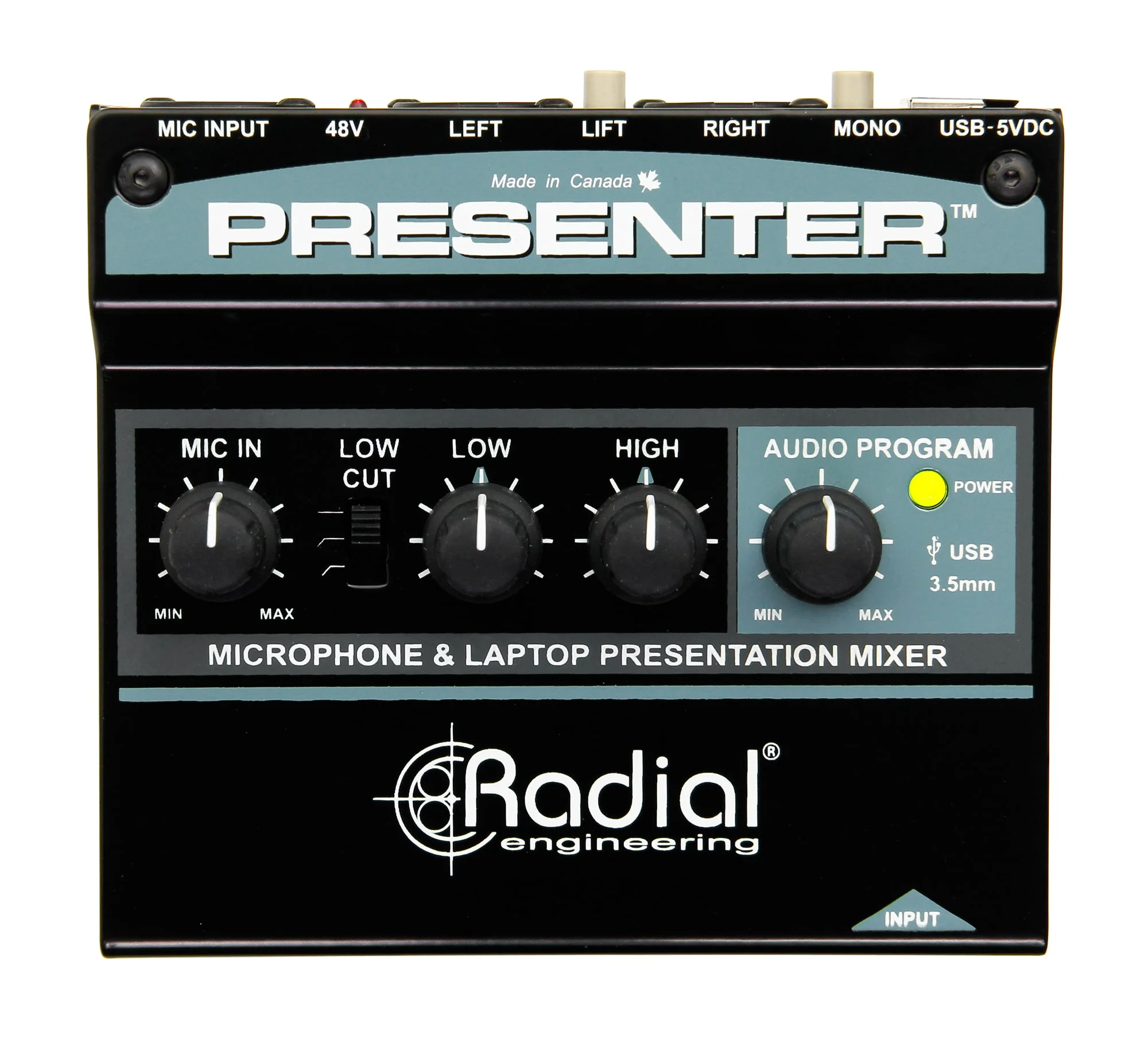Radial Engineering Presenter Audio Presentation Mixer - Image 2