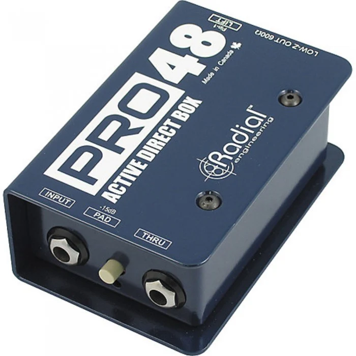 Radial Engineering Pro-48 Active DI for Active Guitars & Basses - Image 2