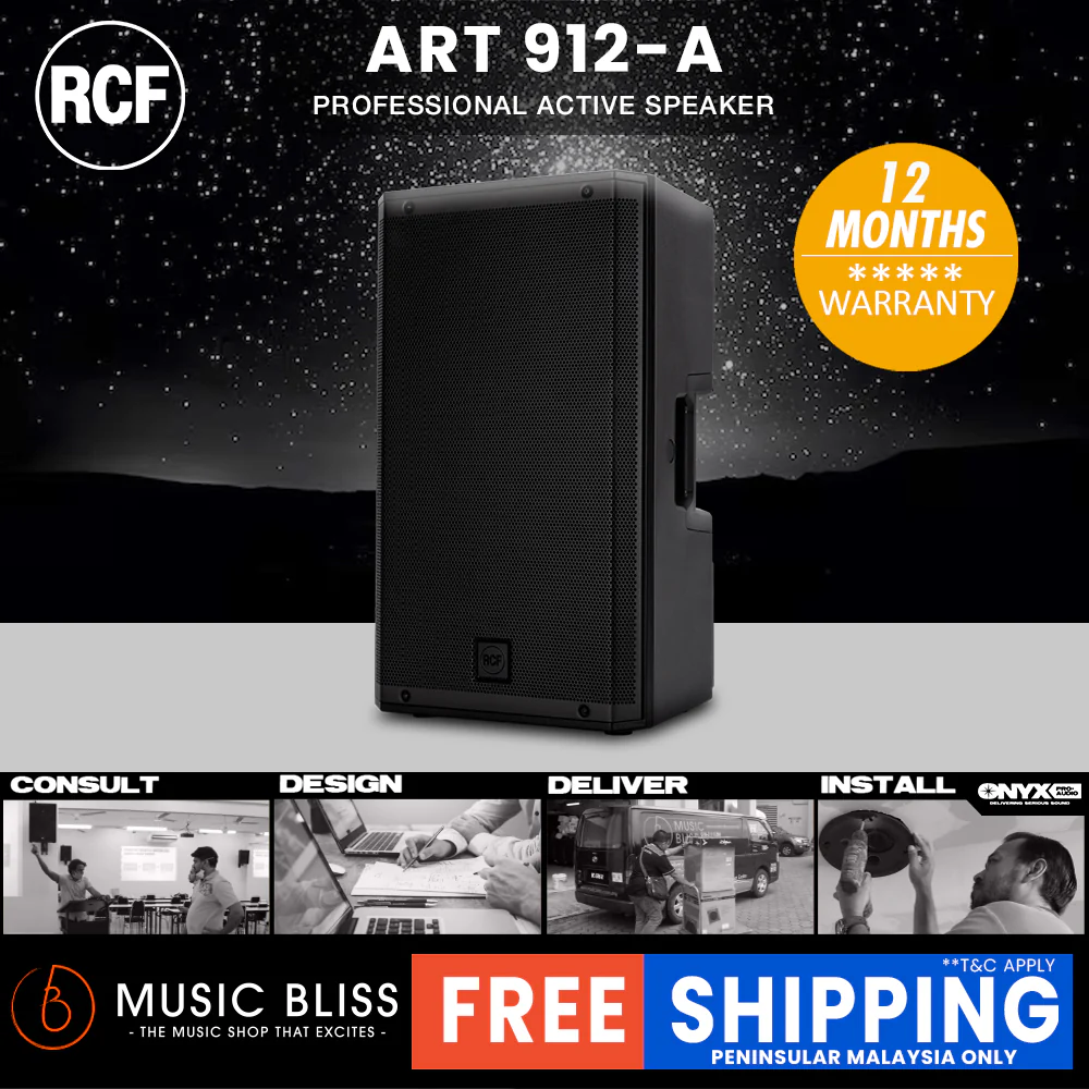 RCF ART 912-A 12" 2100W 2-Way Active Speaker