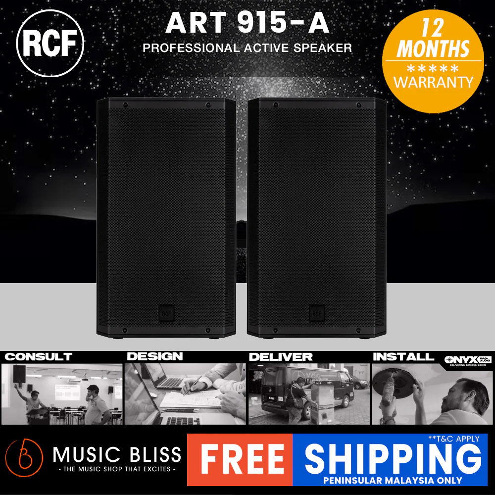 RCF ART 915-A 15" 2100W 2-Way Active Speaker - Image 2
