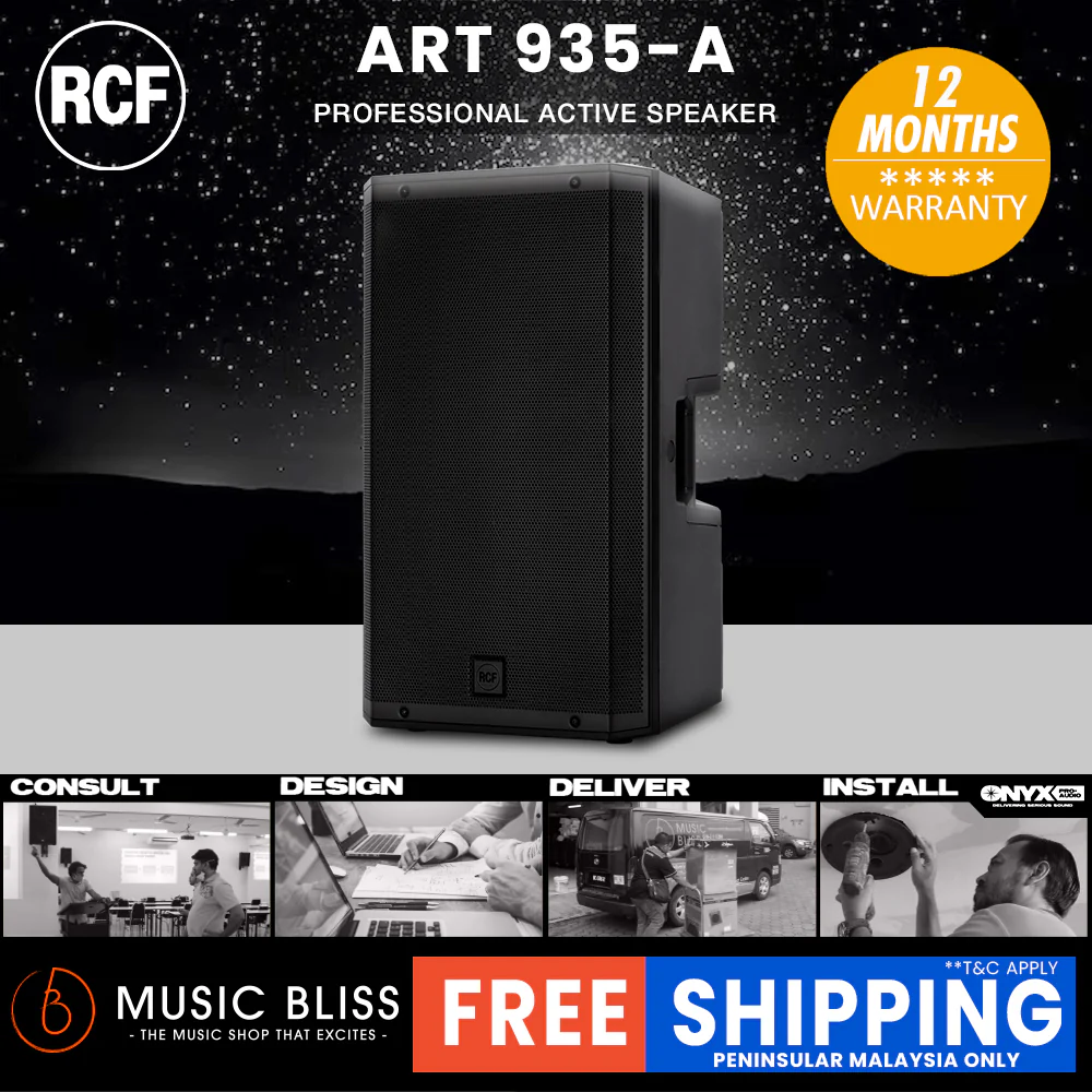 RCF ART 935-A 15" 2100W 2-Way Active Speaker