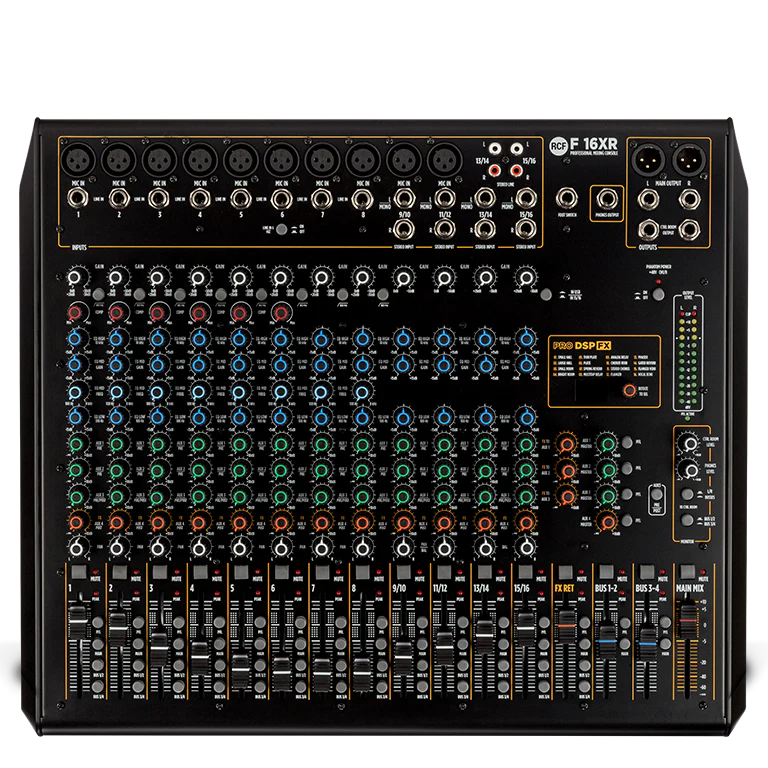 RCF F 16XR 16-Channel Mixer with Multi-FX - Image 2