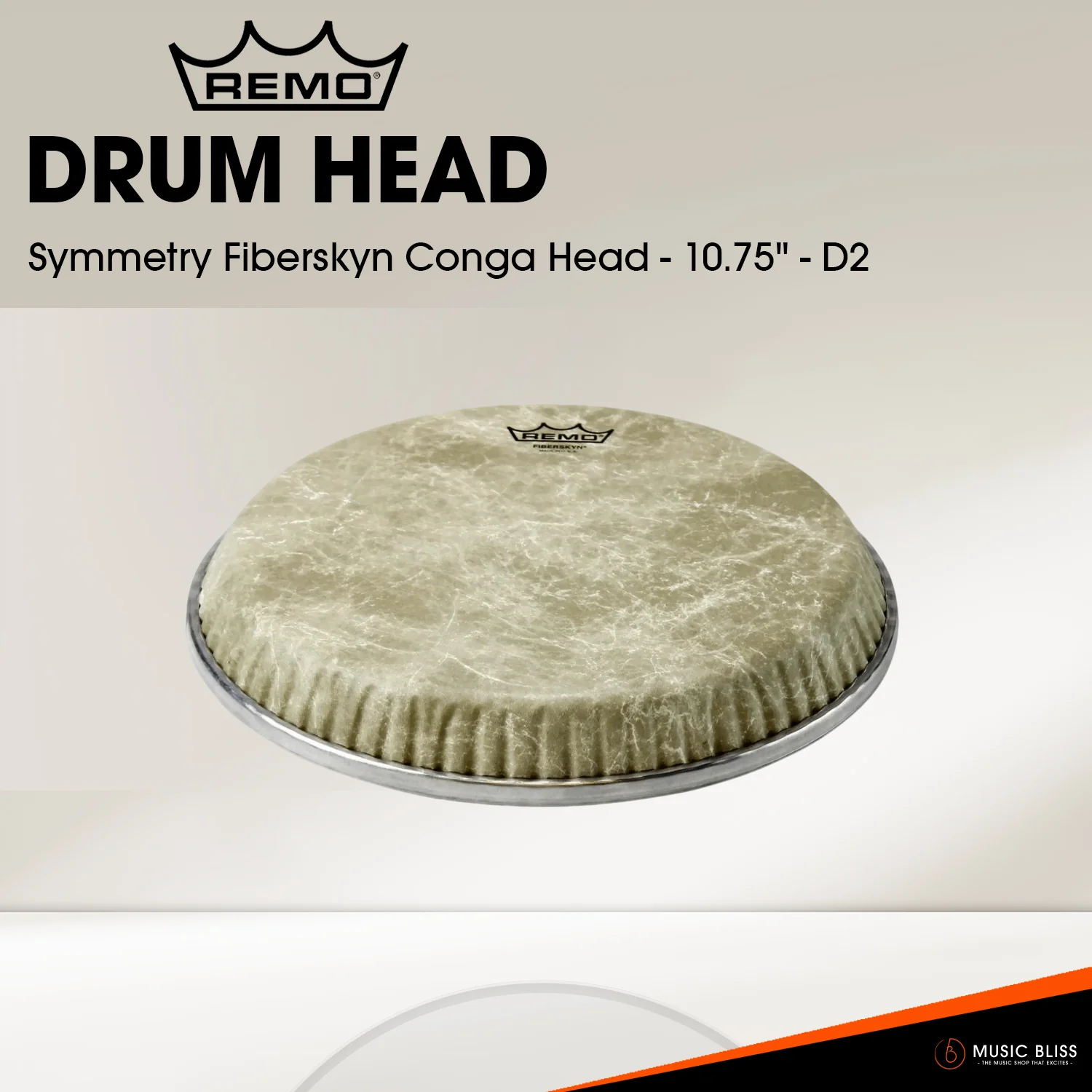 Remo Symmetry Fiberskyn Conga Head - 10.75" - D2
