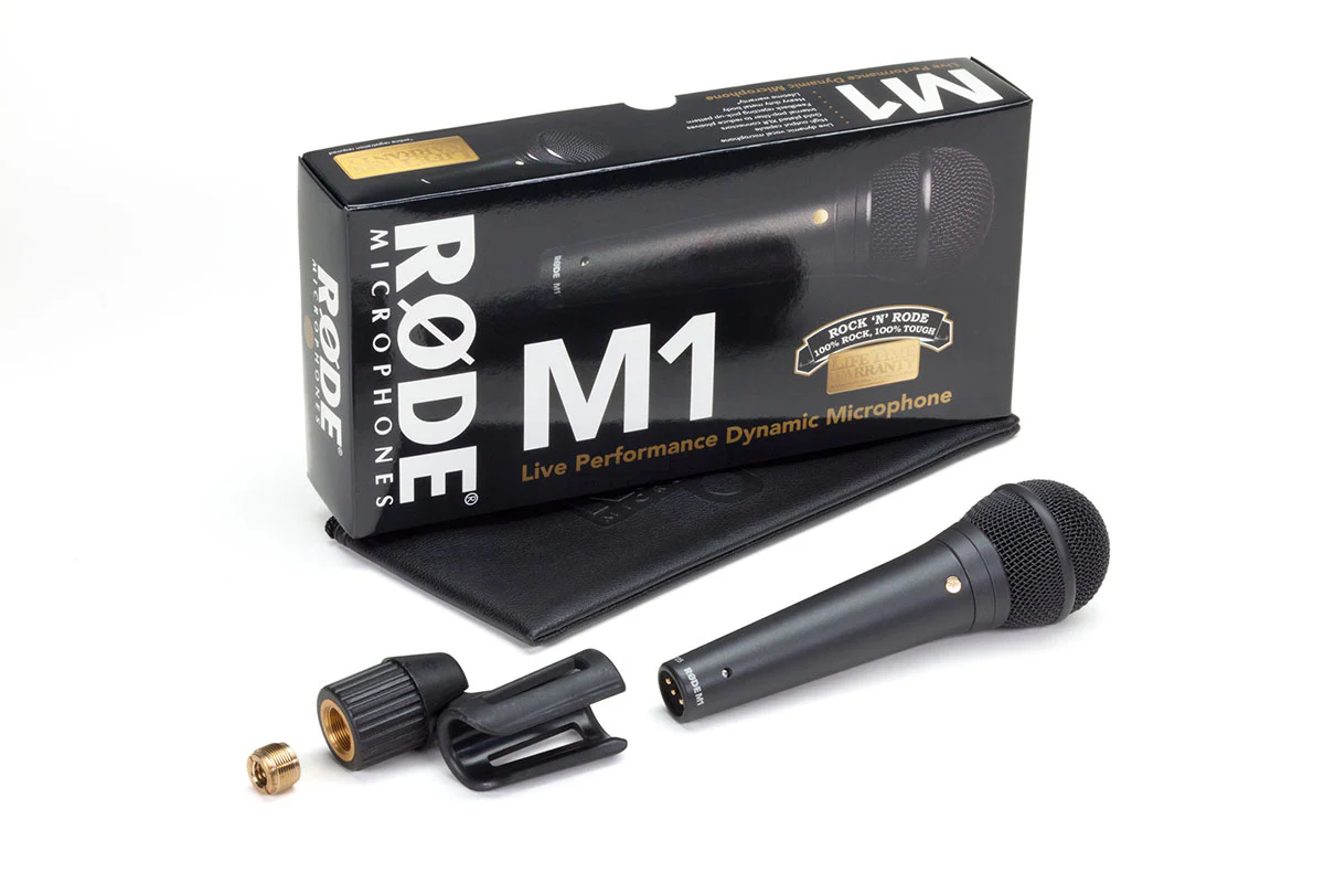 Rode M1 Live Dynamic Vocal Microphone Lifetime Warranty [Made in Australia] - Image 2