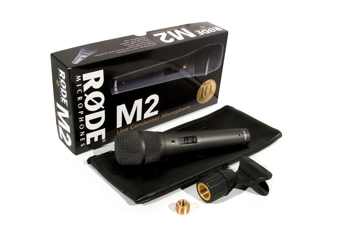 Rode M2 Supercardioid Condenser Handheld Vocal Microphone 10 Years Warranty [Made in Australia] - Image 2