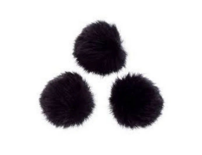 Rode MINIFUR-HS1 Artificial Fur Windshield For The HS1 - Pack of 3 - Image 2